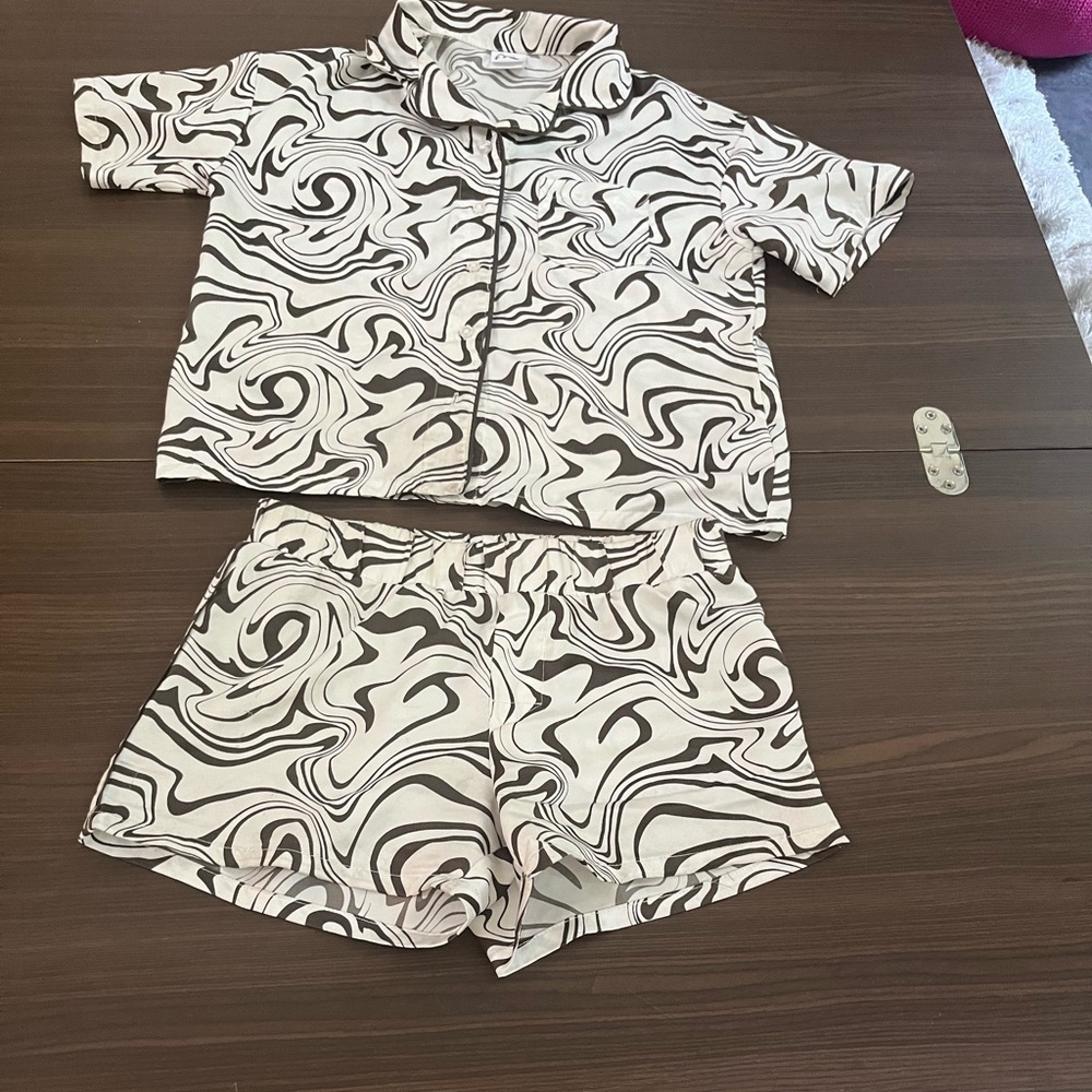 Satin Target art class PJs size 10 to 12. Never worn.
